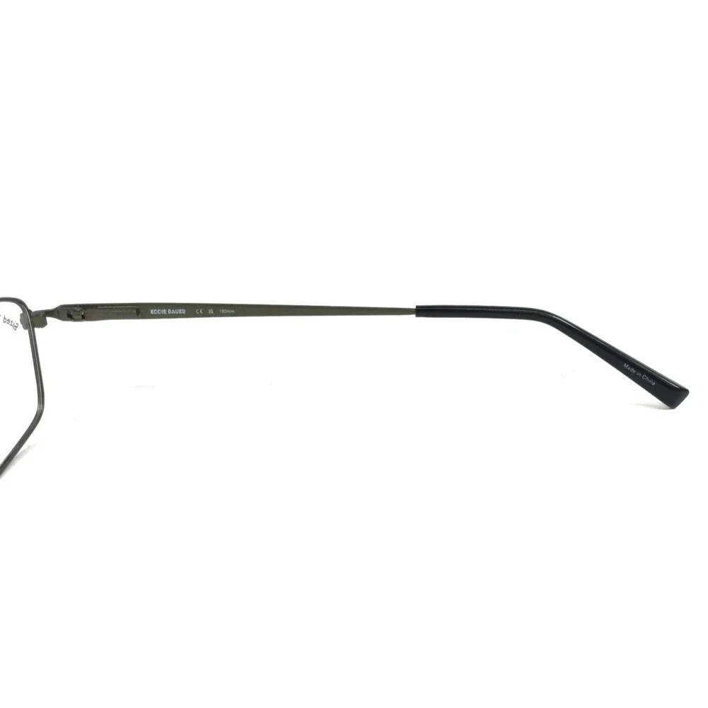 Eddie Bauer Eyeglasses Frames EB32087 GN Green Full Rim Titanium 57-17-150